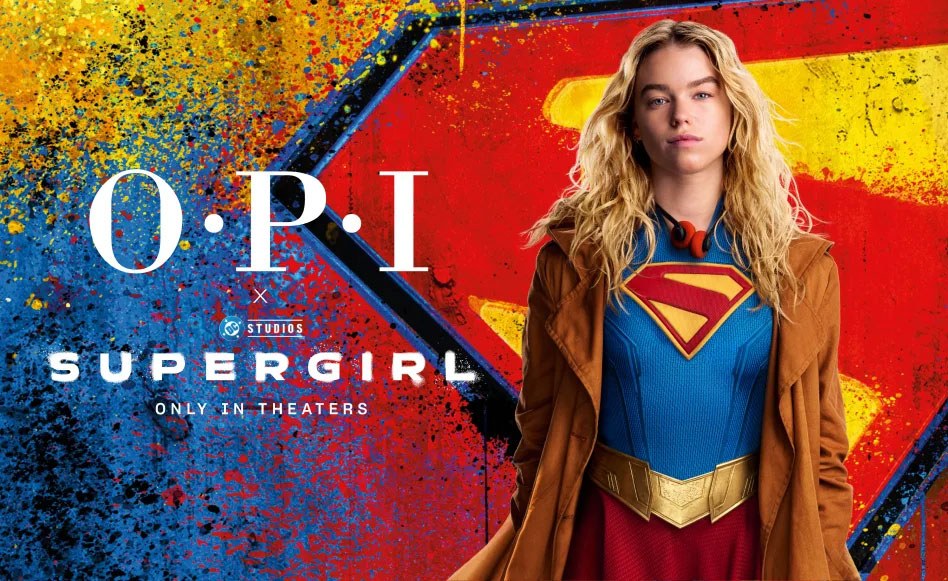 OPI x SUPERGIRL OPI x SUPERGIRL