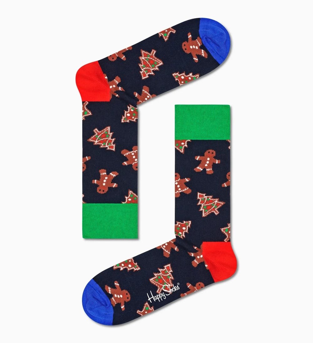 Happy Socks 1-Pack Gingerbread Cookies Socks Gift Set (Size: 41-46) φωτογραφία