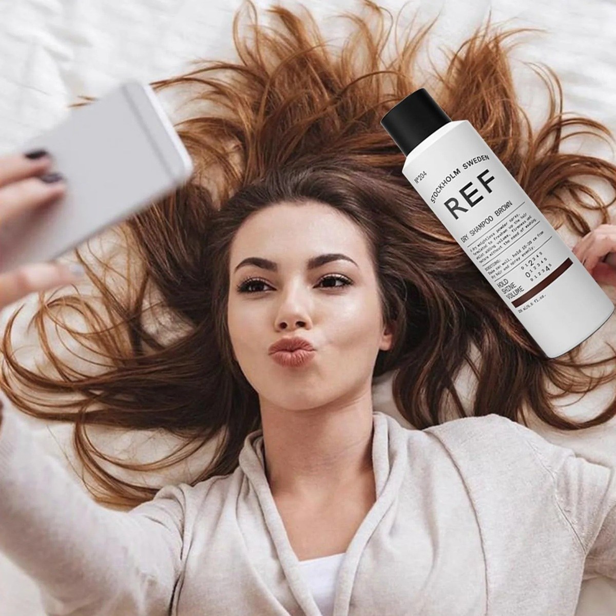 Ref - N°204 Dry Shampoo Brown (200ml) φωτογραφία