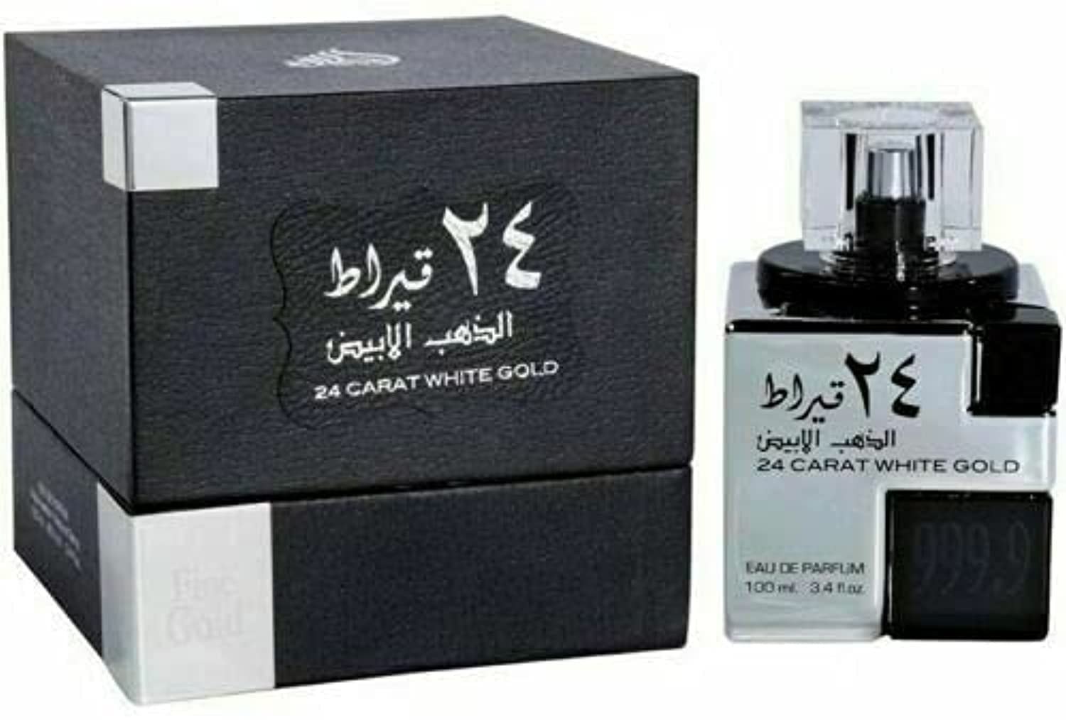 Lattafa 24 Carat White Gold Men Eau De Parfum (100ml) φωτογραφία