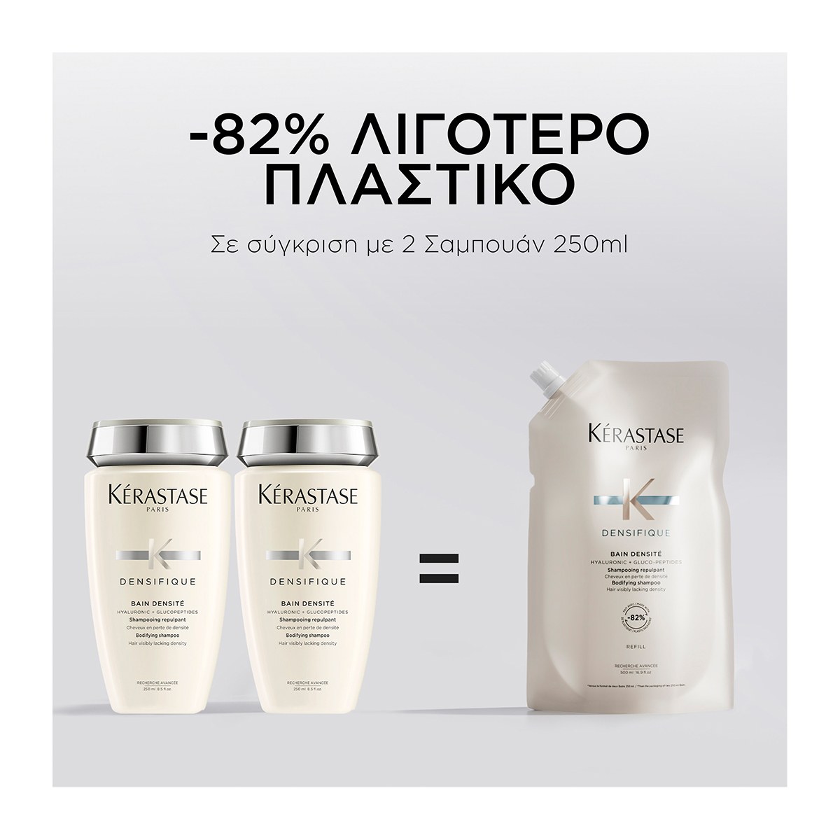 Kérastase Densifique Bain Densité Shampoo Refill (500ml) φωτογραφία