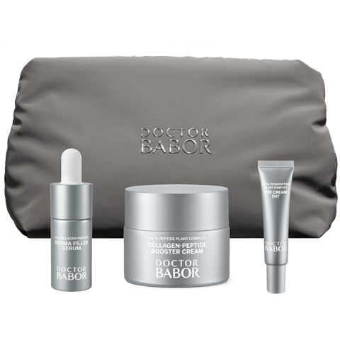 Doctor Babor - Collagen Lifting Routine (Collagen-Peptide Booster Cream 50ml, Derma Filler Serum 10ml & Eye Cream Day 7ml)