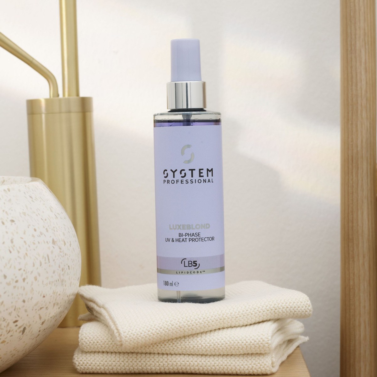 System Professional LuxeBlond Bi-Phase UV & Heat Protector LB5 (180ml) φωτογραφία