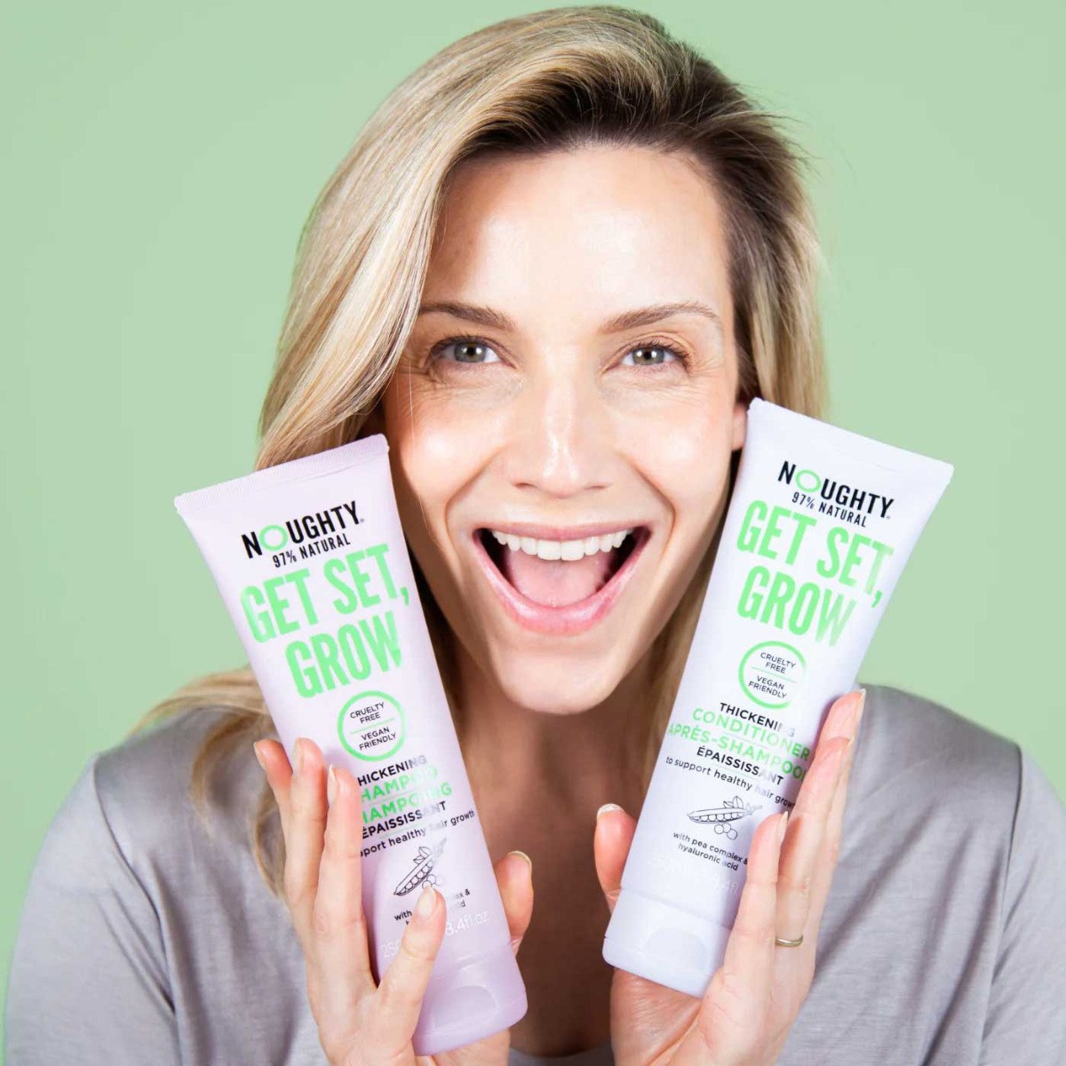 Noughty Get Set, Grow Thickening Shampoo (250ml) φωτογραφία