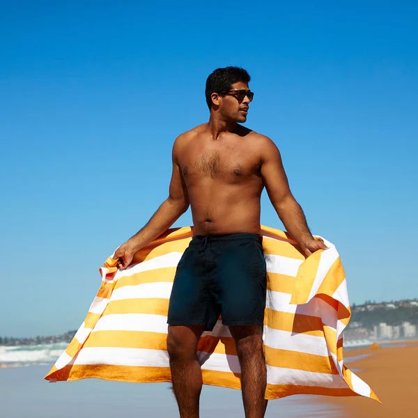 Dock & Bay Πετσέτα Θαλάσσης Quickdry Cabana - Ipanema Orange (160x90cm) φωτογραφία