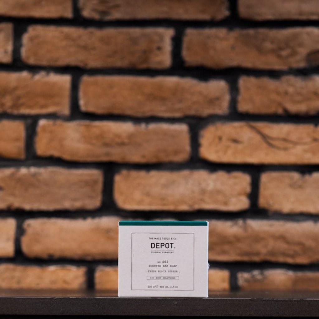 Depot No. 602 Scented Bar Soap - Fresh Black Pepper (100g) φωτογραφία