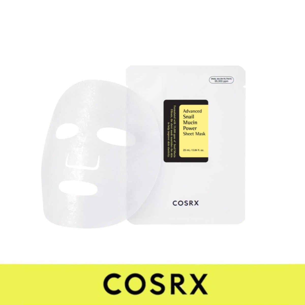 Cosrx Advanced Snail Mucin Power Sheet Mask (25ml) φωτογραφία