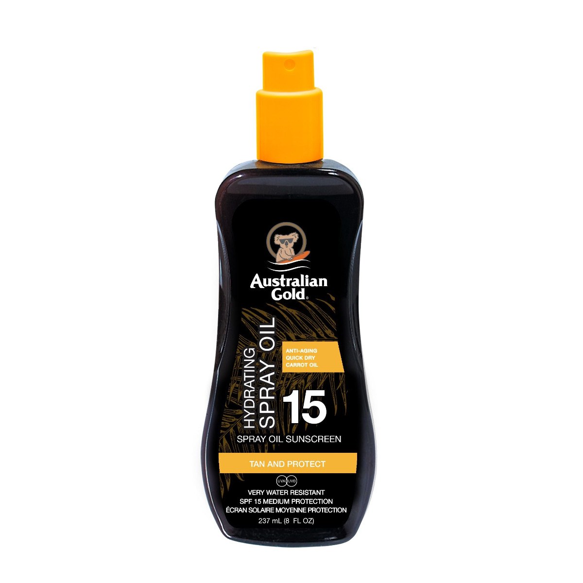 Australian Gold Australian Gold Hydrating Spray Oil Sunscreen SPF15 (237ml)