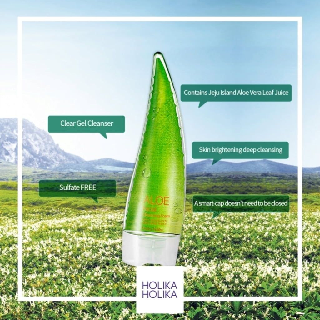 Holika Holika Aloe Facial Cleansing Foam (150ml) φωτογραφία