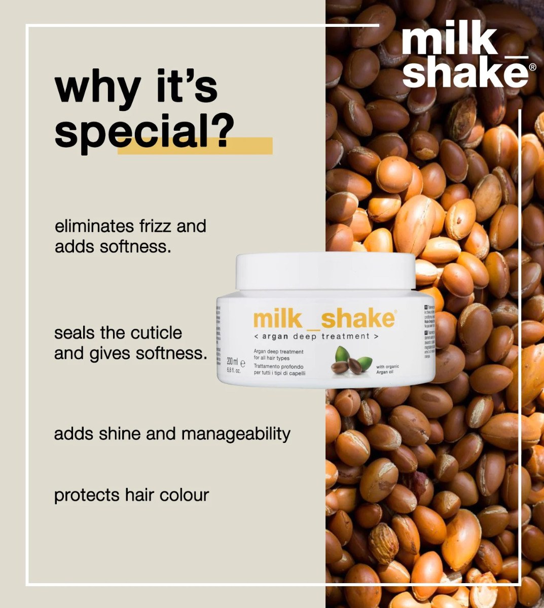 Milk_Shake - Argan Deep Treatment (200ml) φωτογραφία