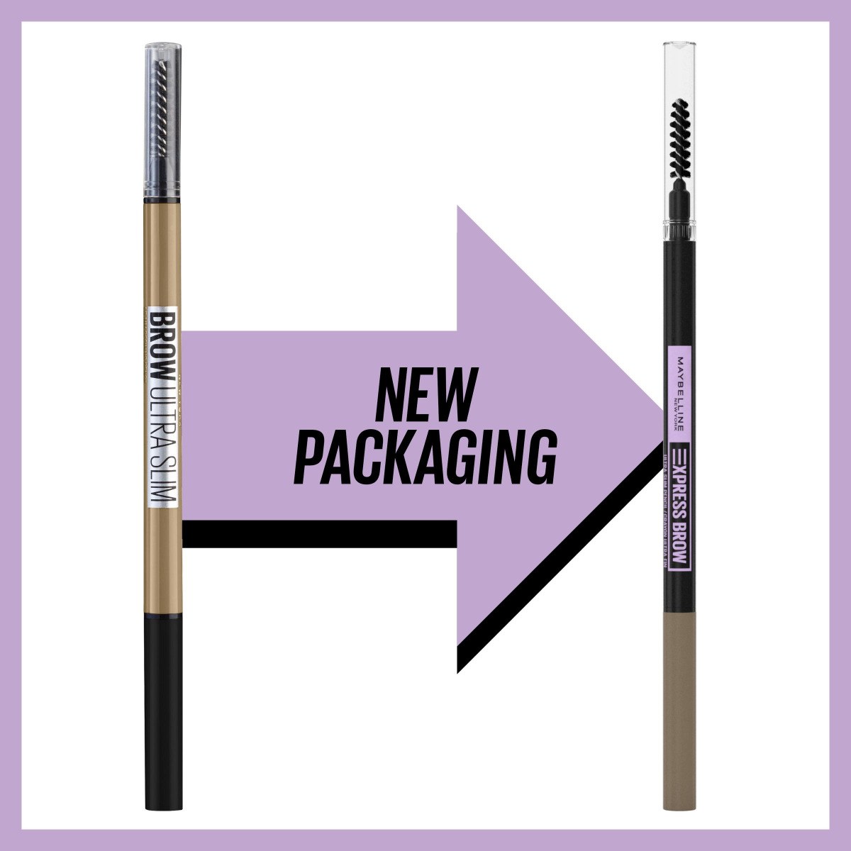Maybelline Express Brow Ultra Slim Eyebrow Pencil - 5.5 Cool Brown (0.85g) φωτογραφία