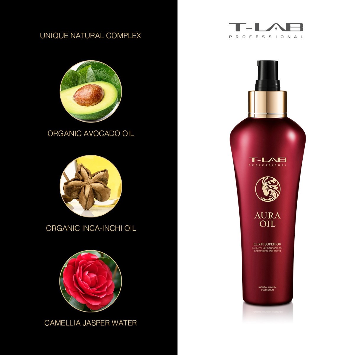 T-Lab Professional Aura Oil Elixir Superior (150ml) φωτογραφία