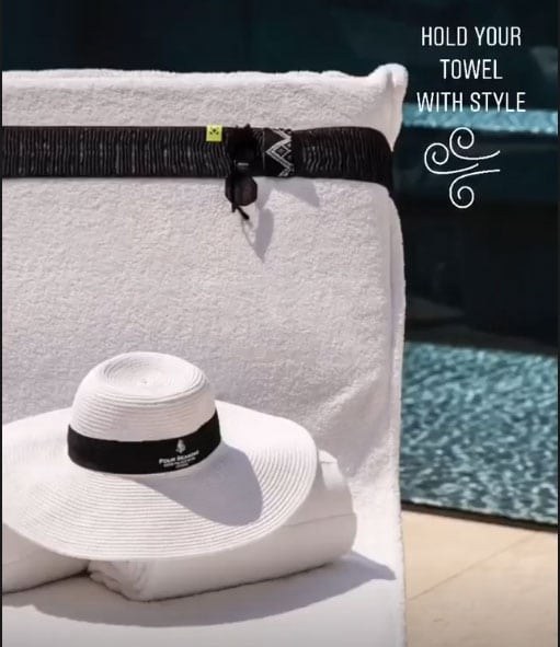 Add Style - Beach Towel Holder - Coral (100×50cm) φωτογραφία