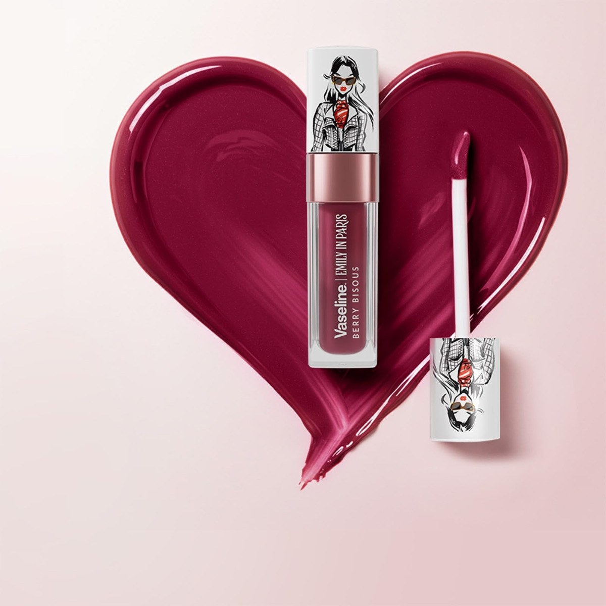 Vaseline® Emily In Paris Tinted Lip Oil - Berry Bisous (4.6ml) φωτογραφία