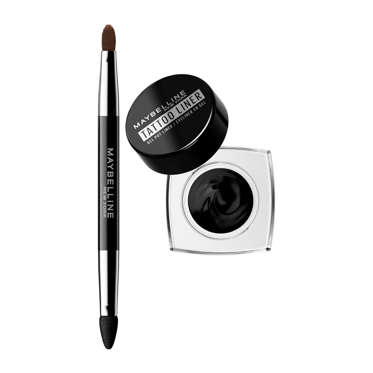 Maybelline Tattoo Liner Gel Pot Liner Eyeliner - Blackest Black (3g) φωτογραφία
