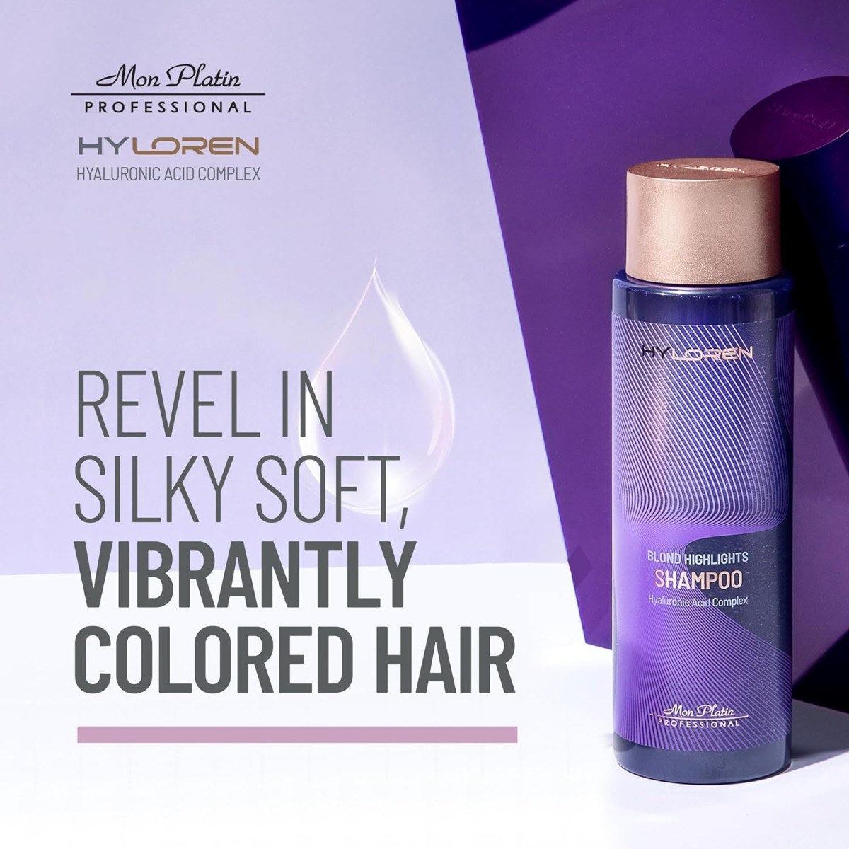 Mon Platin Professional - Hy Loren Blonde Highlights Shampoo (500ml) φωτογραφία