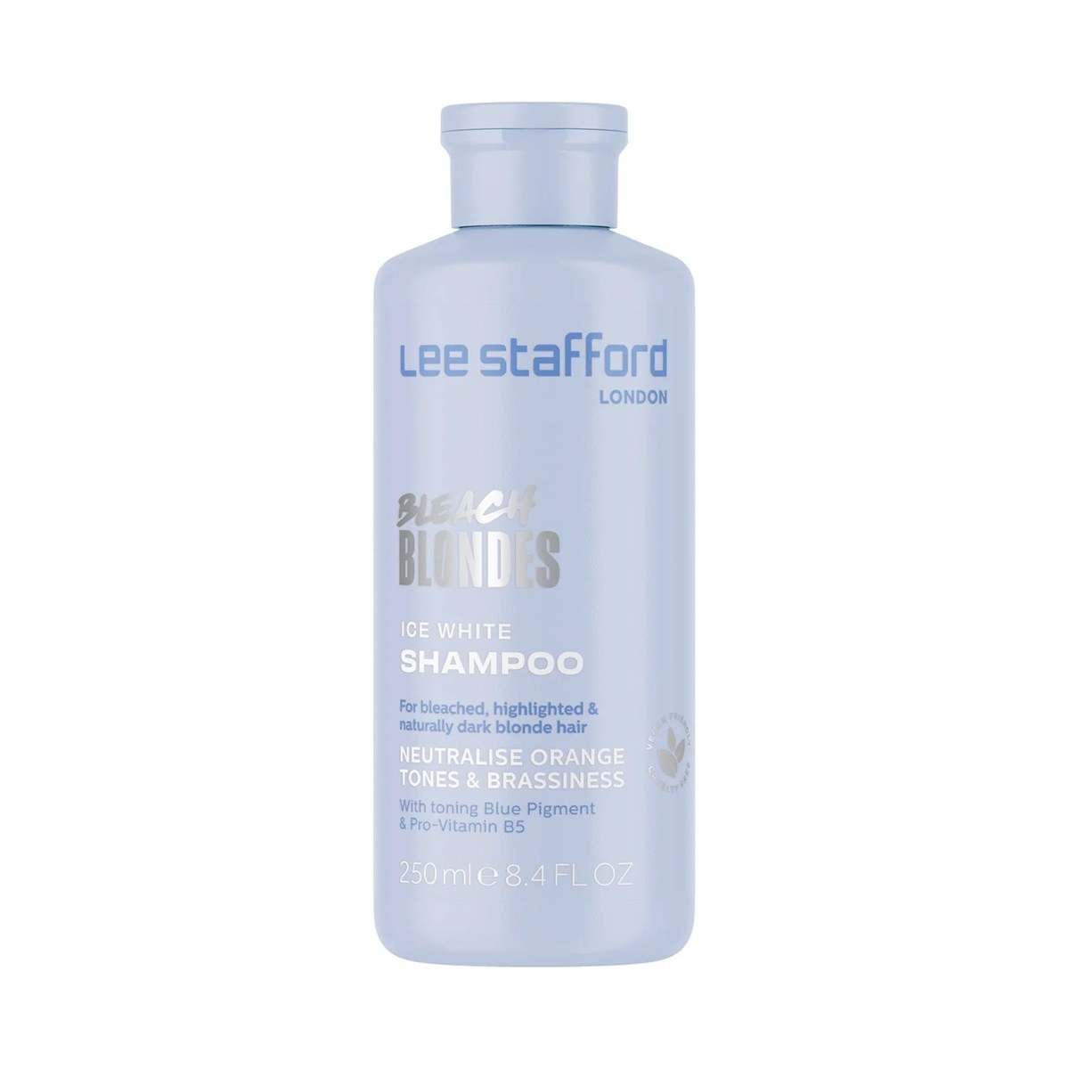 Lee Stafford Bleach Blondes Ice White Shampoo (250ml)