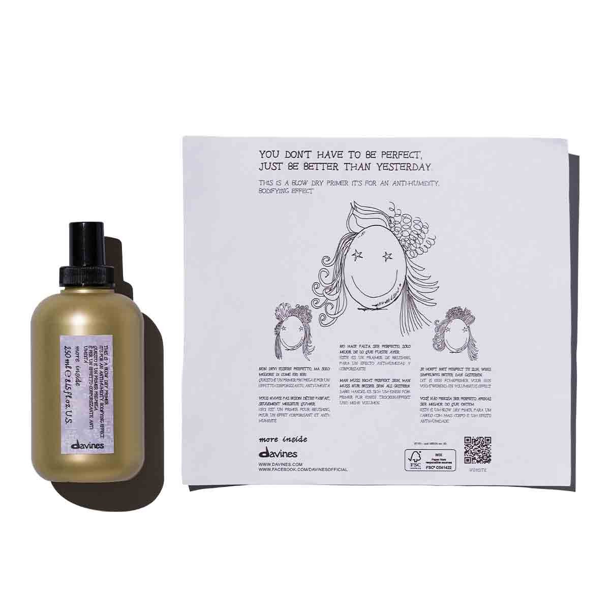 Davines - More Inside This Is A Blow Dry Primer (250ml) φωτογραφία