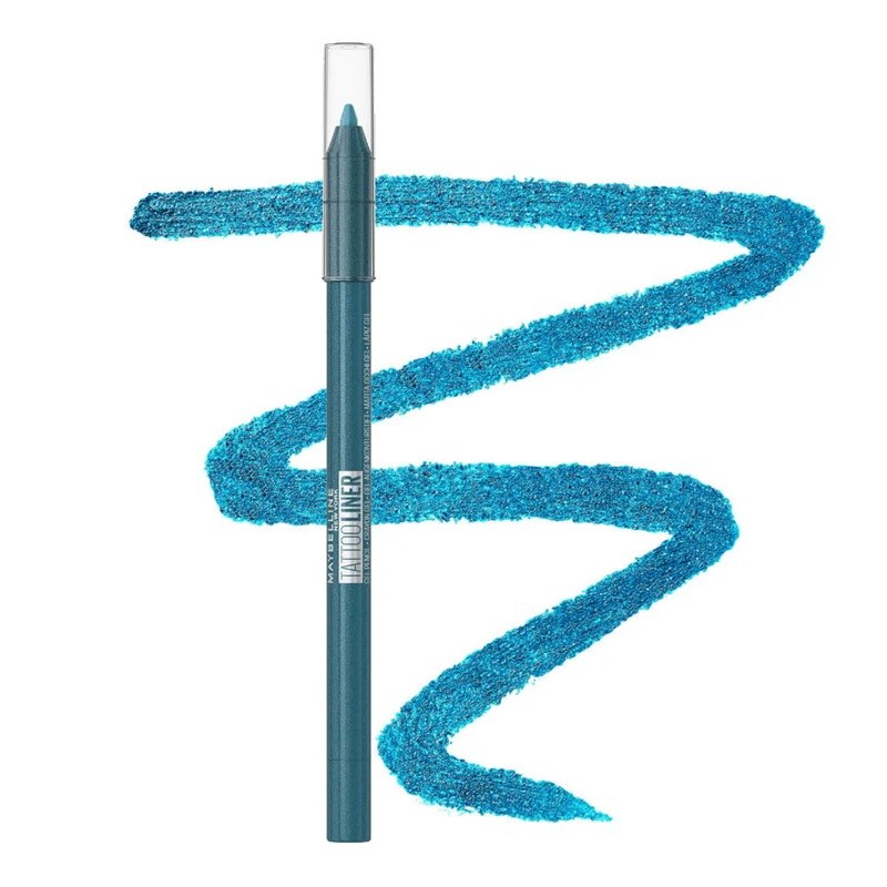 Maybelline New York Tattoo Liner Gel Pencil - 814 Blue Disco (1.3g)