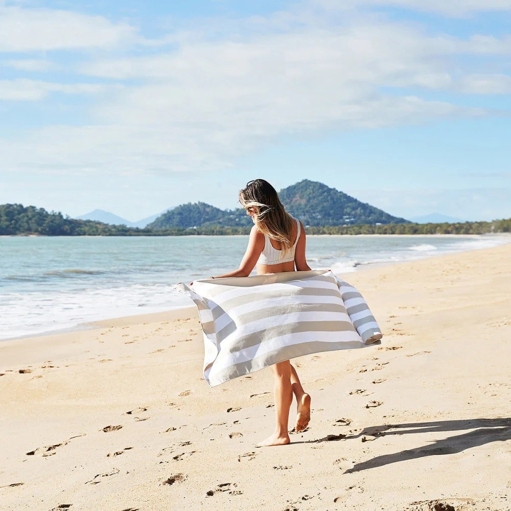Dock & Bay Quick Dry Beach Towel - Bora Bora Beige XL (200x90cm) φωτογραφία