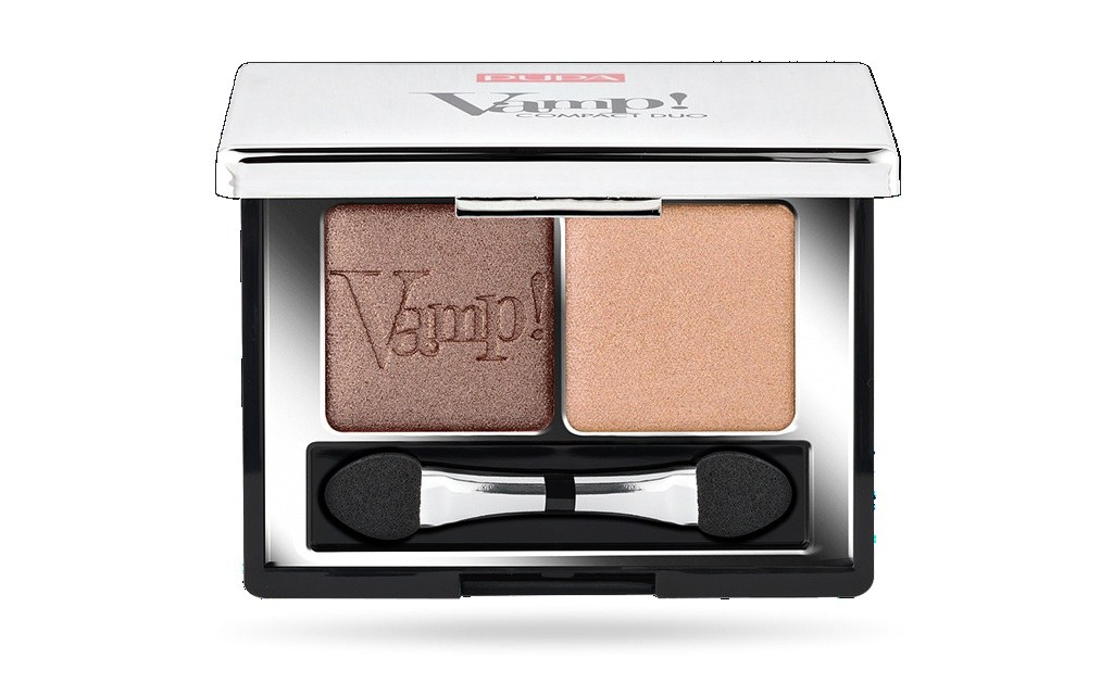 Pupa Milano Pupa Vamp! Compact Duo Eyeshadow - 004 Bronze Amber (2.2g)