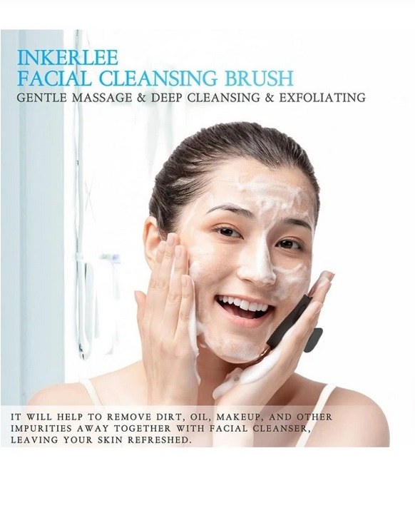 Bobby Warren Silicone Face Scrubber Exfoliator Brush - Black φωτογραφία