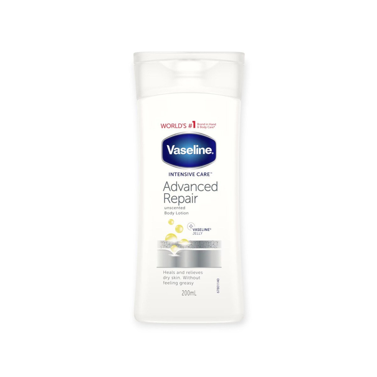 Vaseline® Intensive Care Advanced Repair Unscented Body Lotion (200ml)