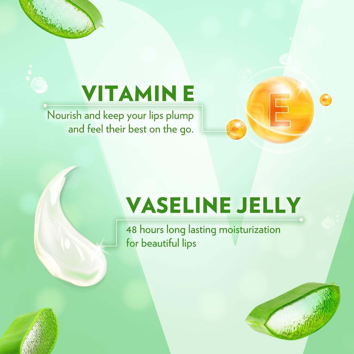 Vaseline® Lip Therapy Lip Balm - Aloe Vera (4.8g) φωτογραφία