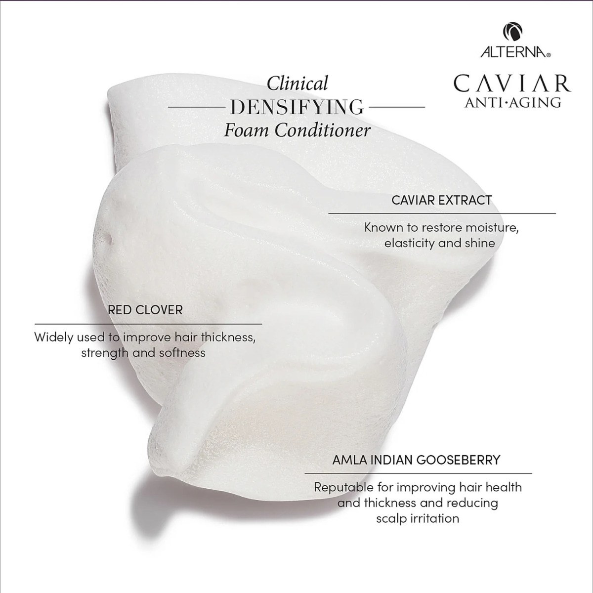 Alterna Caviar Anti-Aging Clinical Densifying Foam Conditioner (240g) φωτογραφία