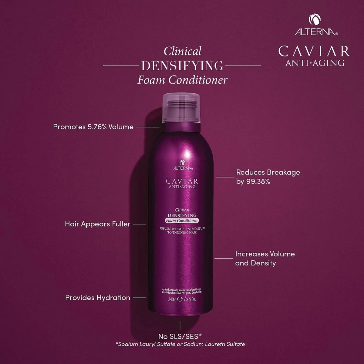 Alterna Caviar Anti-Aging Clinical Densifying Foam Conditioner (240g) φωτογραφία