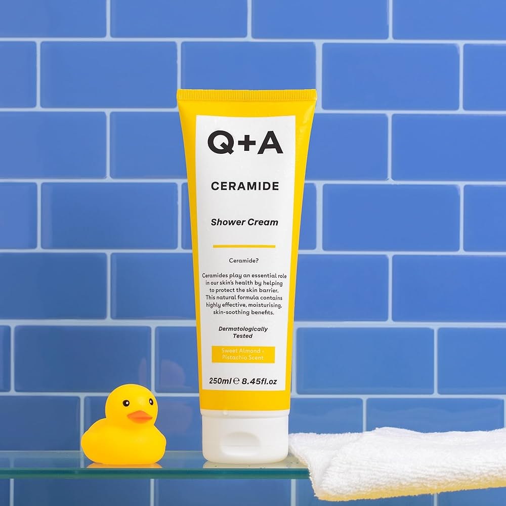 Q+A Ceramide Shower Cream (250ml) φωτογραφία
