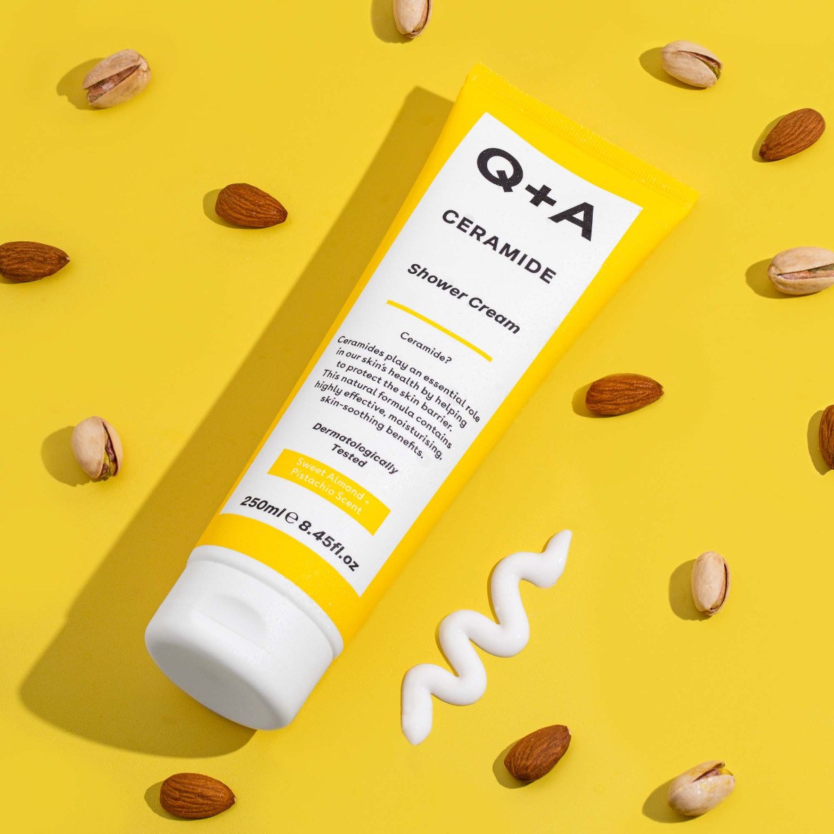 Q+A Ceramide Shower Cream (250ml) φωτογραφία