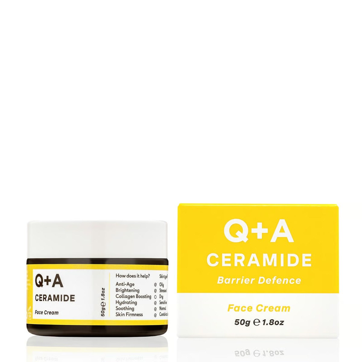 Q+A Ceramide Barrier Defence Face Cream (50gr) φωτογραφία