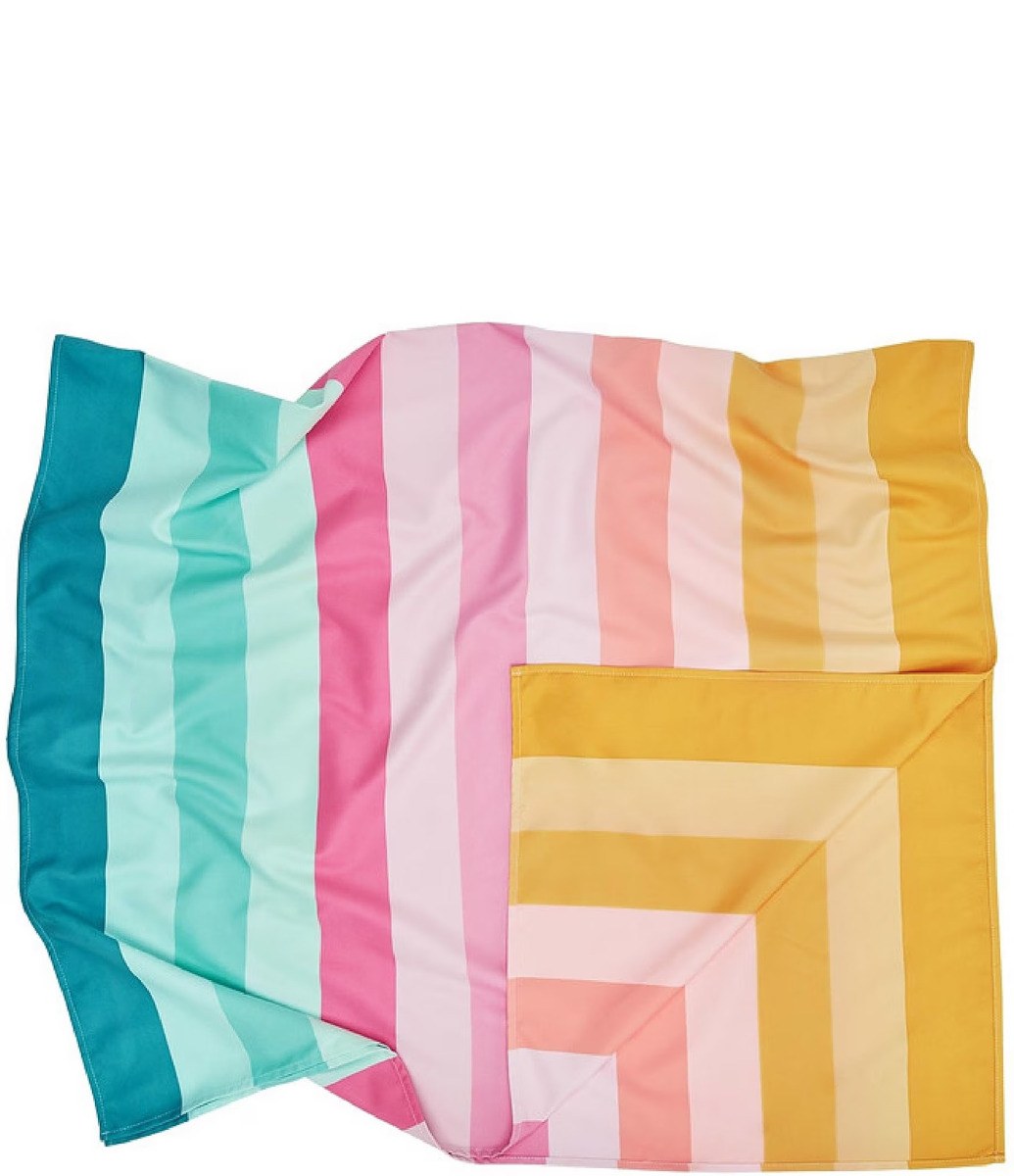 Dock & Bay Quick Dry Beach Towel Cabana - Coastal Candy L (160x90cm) φωτογραφία