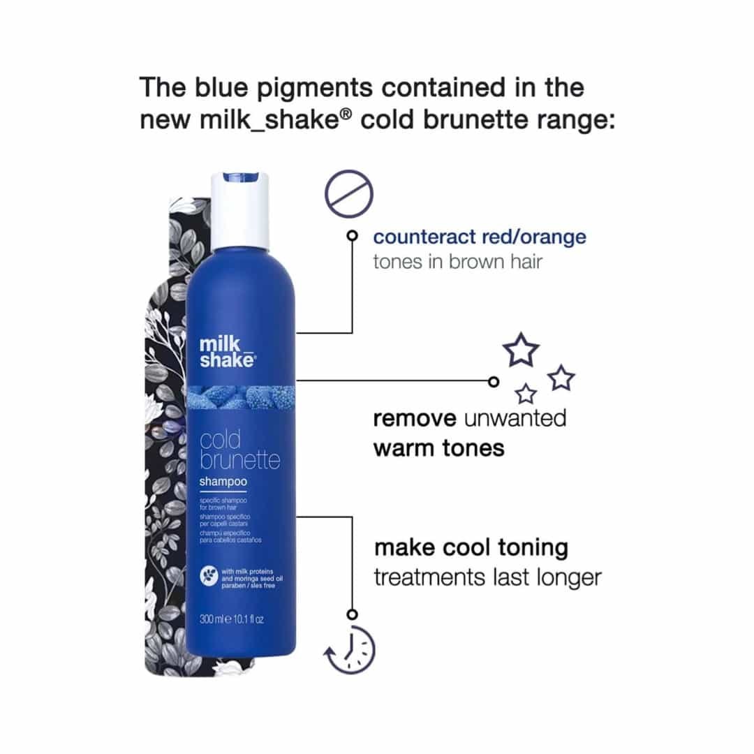 Milk_Shake Cold Brunette Shampoo (300ml) φωτογραφία