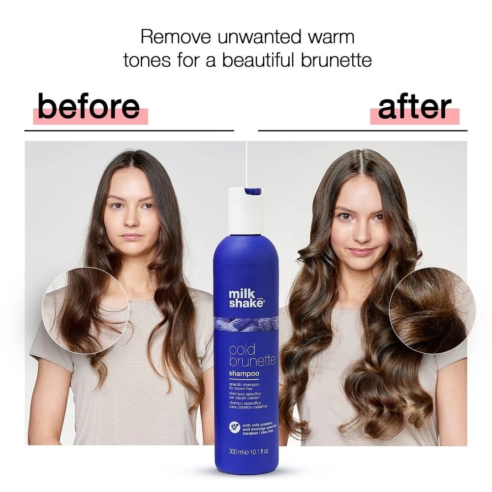 Milk_Shake Cold Brunette Shampoo (300ml) φωτογραφία