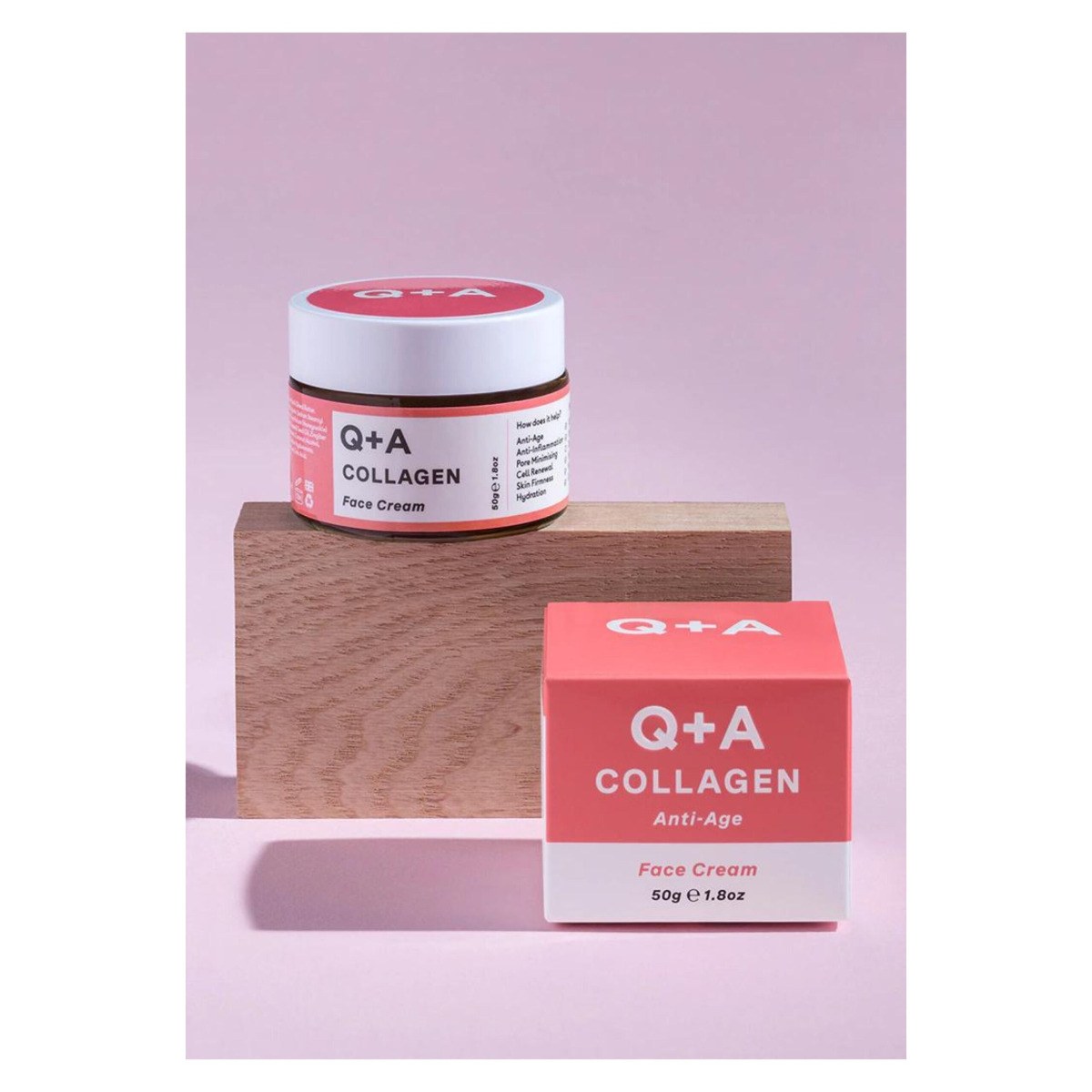 Q+A Collagen Face Cream (50gr) φωτογραφία