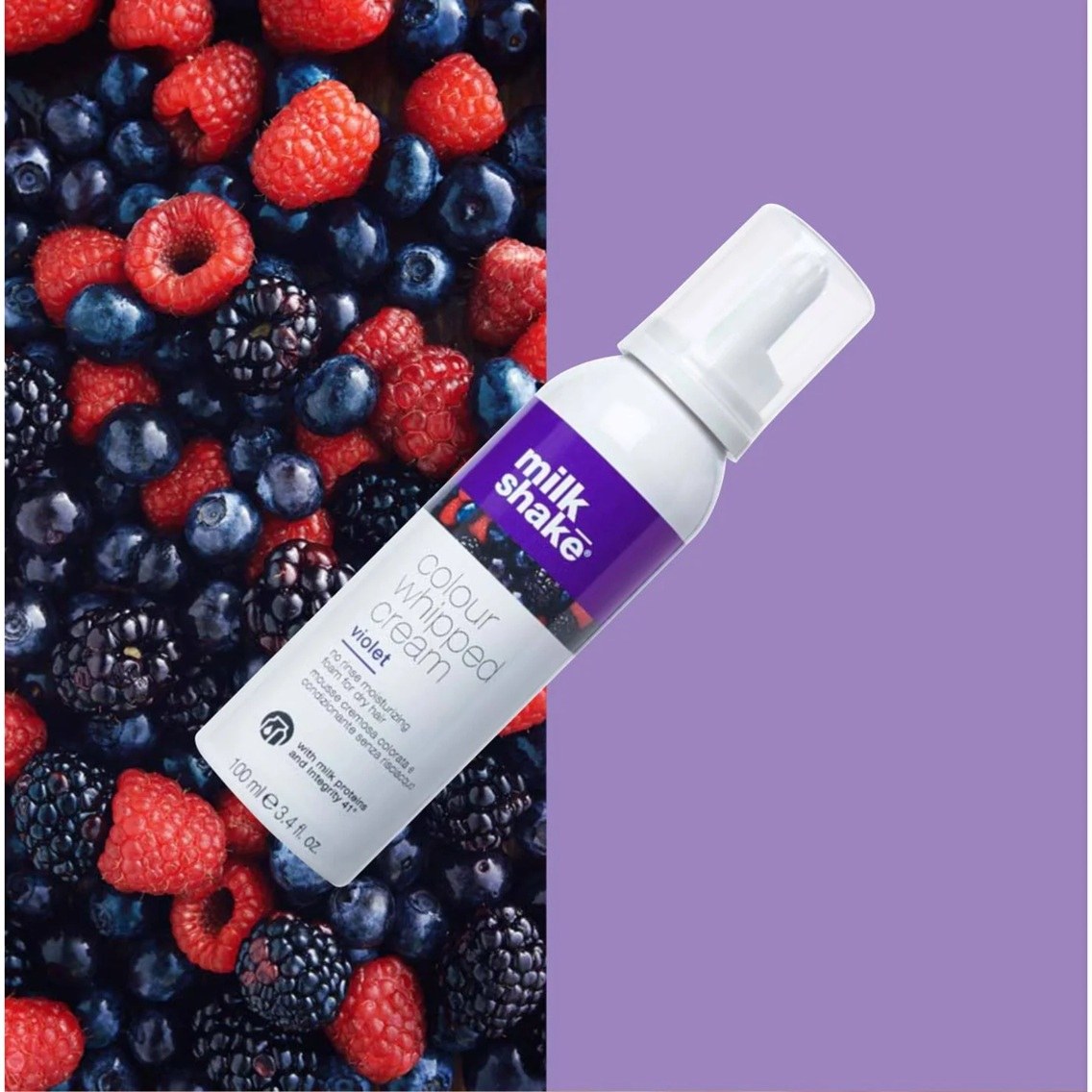 Milk_Shake Colour Whipped Cream - Violet (100ml) φωτογραφία