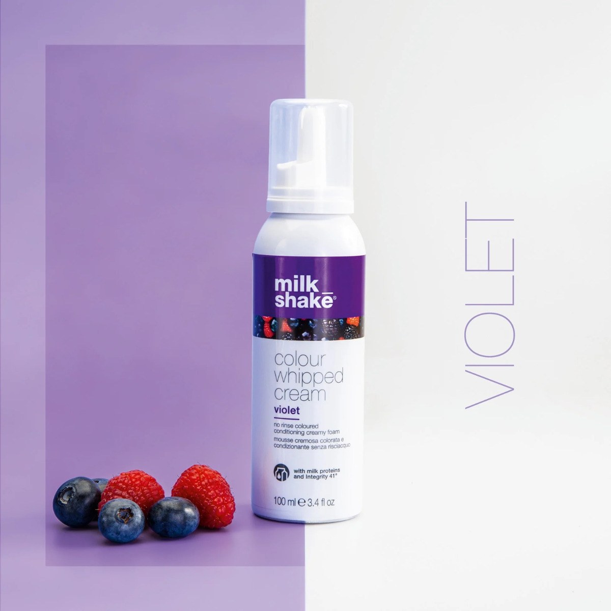 Milk_Shake Colour Whipped Cream - Violet (100ml) φωτογραφία