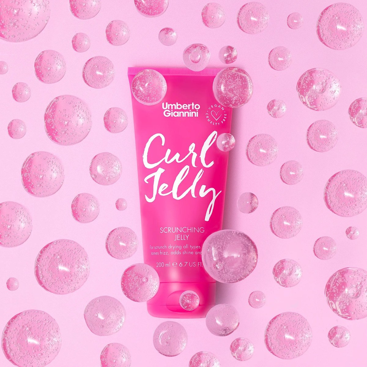 Umberto Giannini Curl Jelly Scrunching Jelly (200ml) φωτογραφία