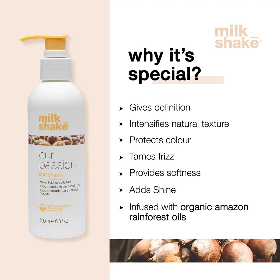 Milk_Shake Curl Passion Curl Shaper (200ml) φωτογραφία