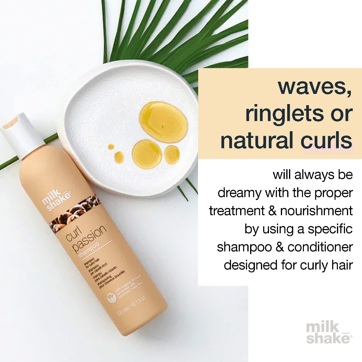 Milk_Shake Curl Passion Shampoo (300ml) φωτογραφία