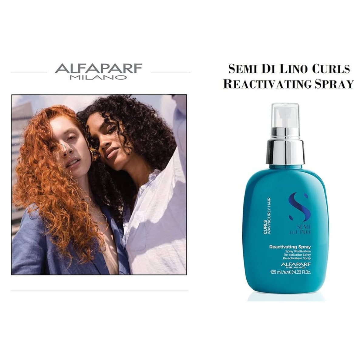 Alfaparf Milano Semi di Lino - Curls Reactivating Spray (125ml) φωτογραφία