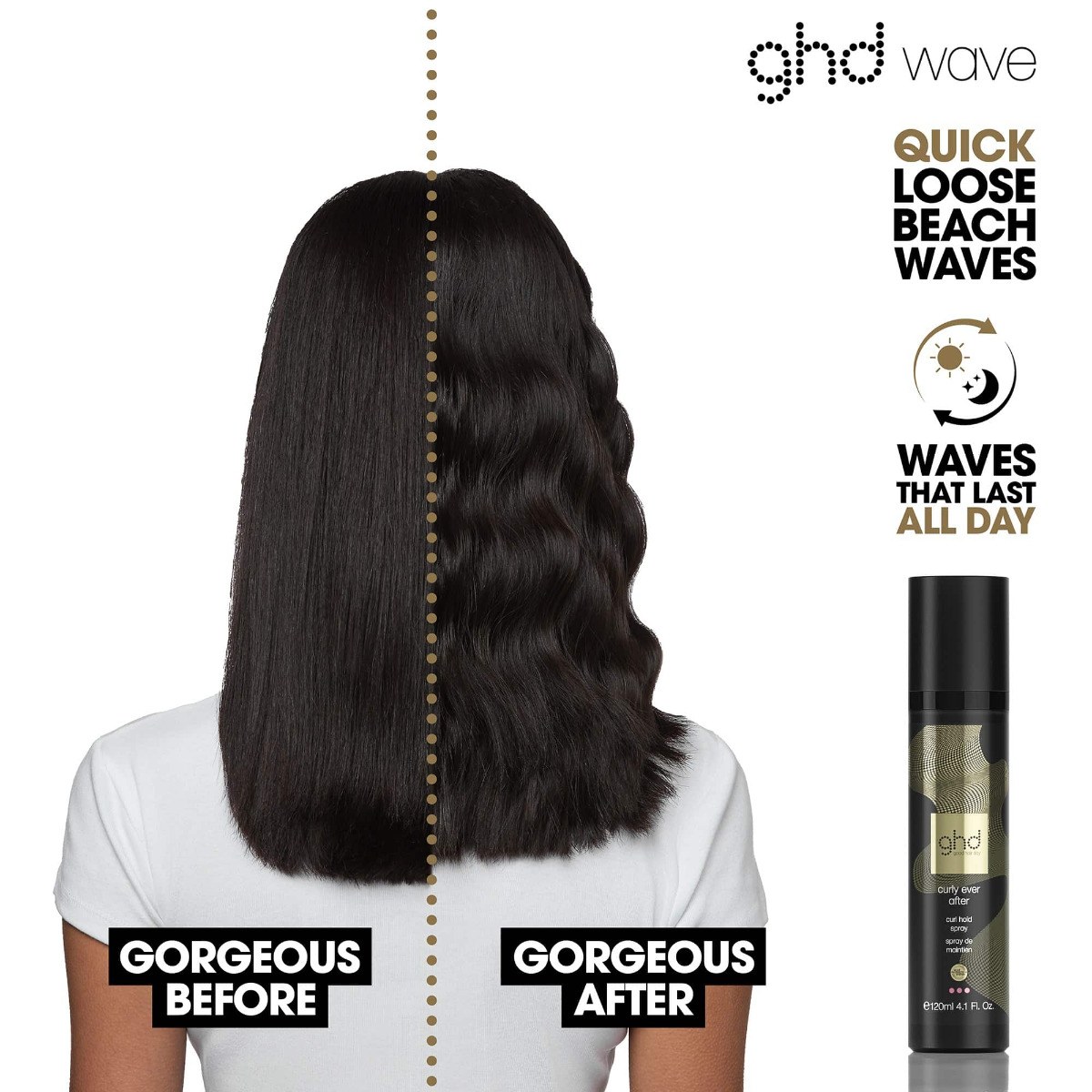 ghd - Curly Ever After Curl Hold Spray (120ml) φωτογραφία
