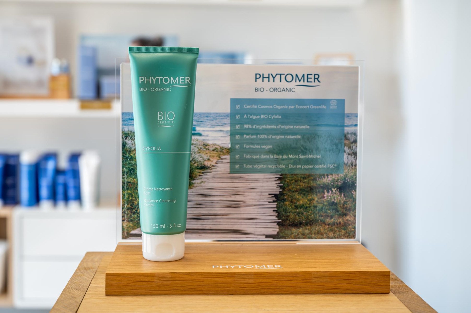Phytomer Cyfolia Bio - Radiance Cleansing Cream (150ml) φωτογραφία