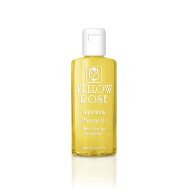 Yellow Rose Light Body Massage Oil - Bitter Orange Blossoms (100ml)
