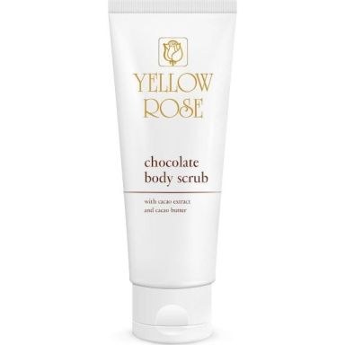 Yellow Rose Chocolate Body Scrub (250ml)