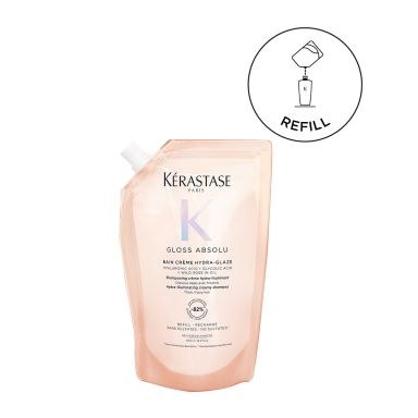 Kérastase Gloss Absolu Bain Crème Hydra-Glaze Hydra-illuminating Creamy Shampoo (500ml) - REFILL