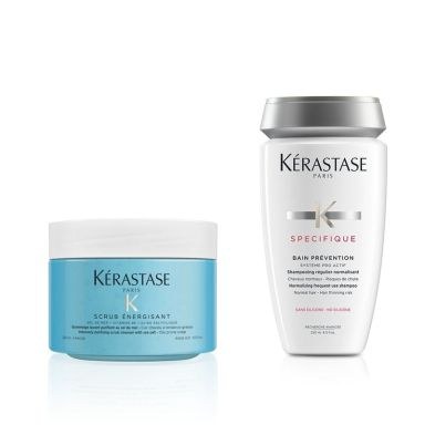 Kérastase Hair Spa at Home Bundle - Μέθοδος Περιποίησης κατά της Τριχόπτωσης