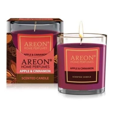 Areon Home Perfume - Apple & Cinnamon Candle (120gr)